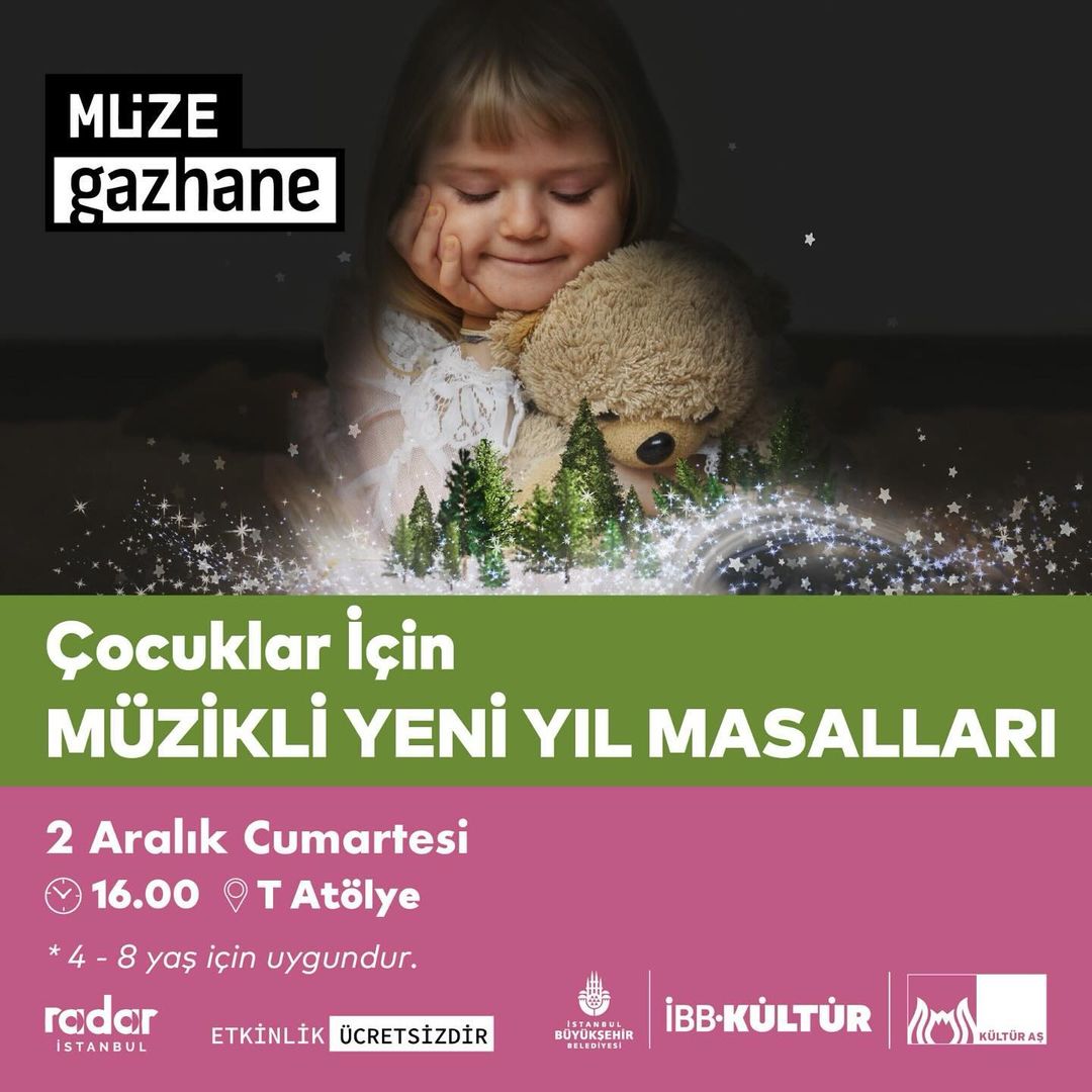 Müze Gazhane - Çocuklar İçin Müzikli Yeni Yıl Masalları